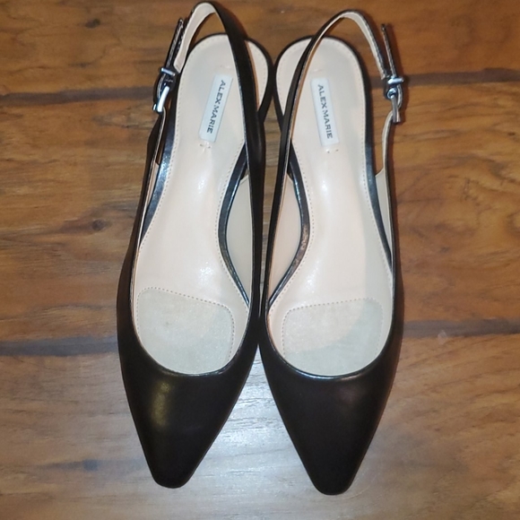 ALEX MARIE Black Sling Back - Picture 5 of 9